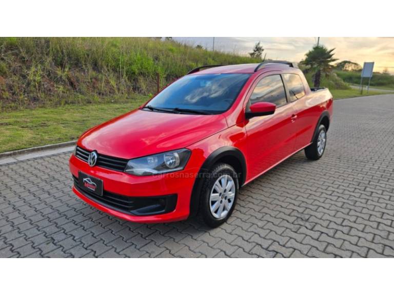 VOLKSWAGEN - SAVEIRO - 2015/2015 - Vermelha - R$ 62.900,00