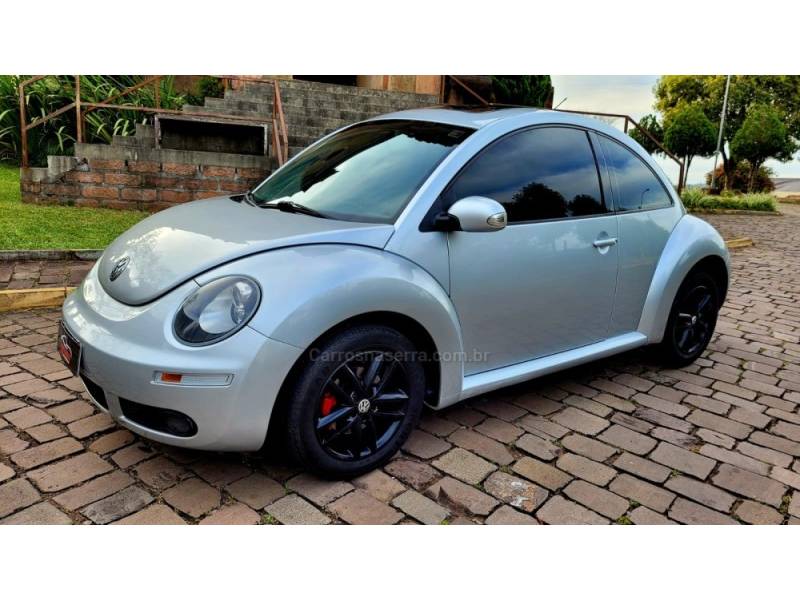 VOLKSWAGEN - NEW BEETLE - 2008/2008 - Prata - R$ 45.500,00