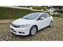 HONDA - CIVIC - 2013/2014 - Branca - R$ 73.900,00